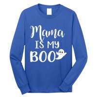 Mama Is My Boo Halloween Funny Gift Long Sleeve Shirt