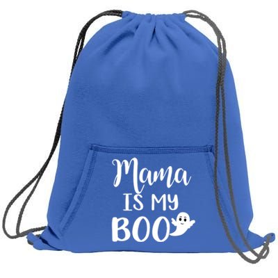 Mama Is My Boo Halloween Funny Gift Sweatshirt Cinch Pack Bag