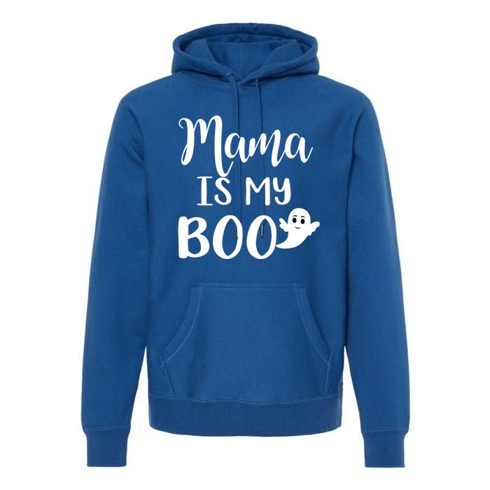 Mama Is My Boo Halloween Funny Gift Premium Hoodie