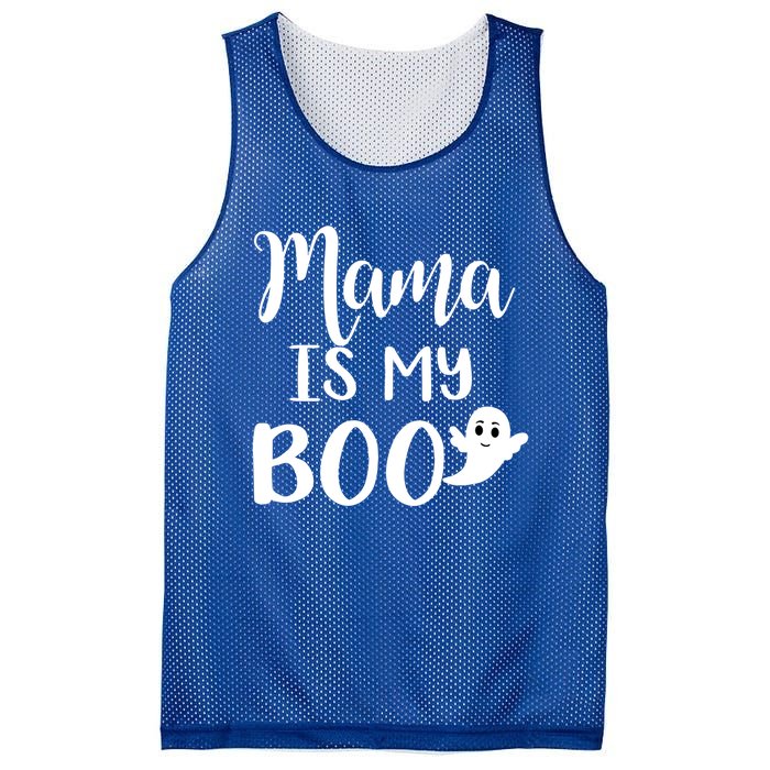 Mama Is My Boo Halloween Funny Gift Mesh Reversible Basketball Jersey Tank