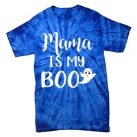 Mama Is My Boo Halloween Funny Gift Tie-Dye T-Shirt