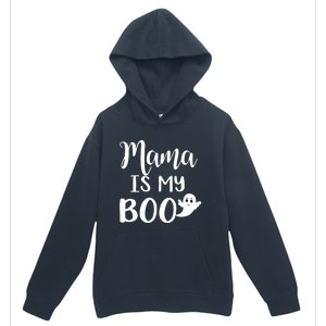 Mama Is My Boo Halloween Funny Gift Urban Pullover Hoodie