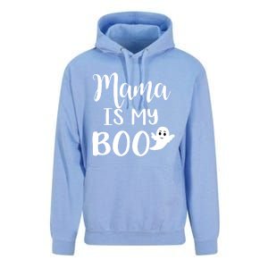 Mama Is My Boo Halloween Funny Gift Unisex Surf Hoodie