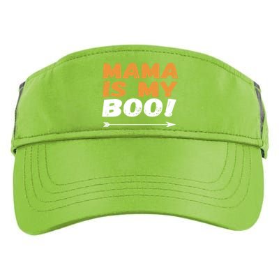 Mama Is My Boo Gift Funny Hallowen Teens Tee Gift Adult Drive Performance Visor