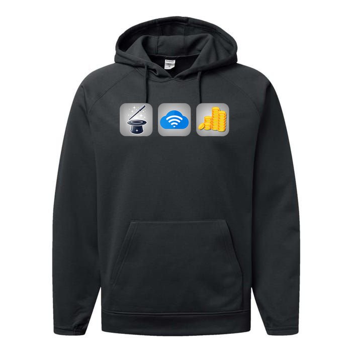 Magic Internet Money Performance Fleece Hoodie