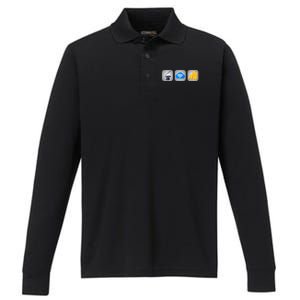 Magic Internet Money Performance Long Sleeve Polo