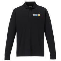 Magic Internet Money Performance Long Sleeve Polo