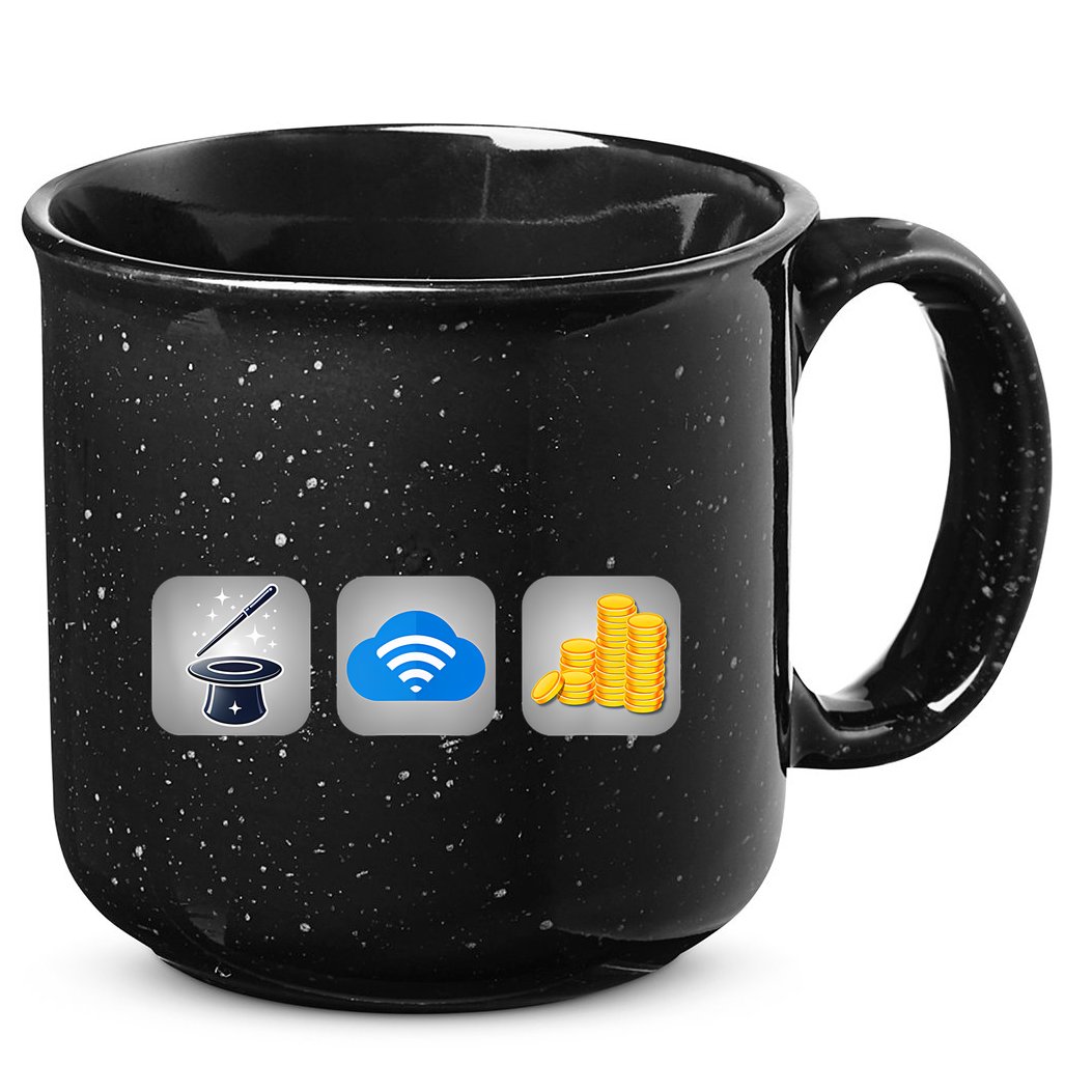 Magic Internet Money 15oz Campfire Ceramic Mug