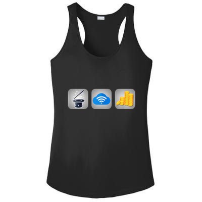 Magic Internet Money Ladies PosiCharge Competitor Racerback Tank