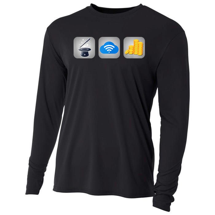 Magic Internet Money Cooling Performance Long Sleeve Crew