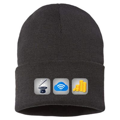 Magic Internet Money Sustainable Knit Beanie