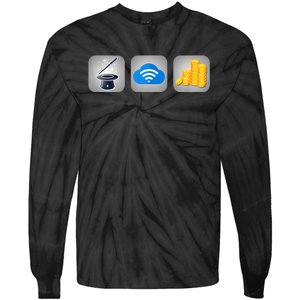 Magic Internet Money Tie-Dye Long Sleeve Shirt