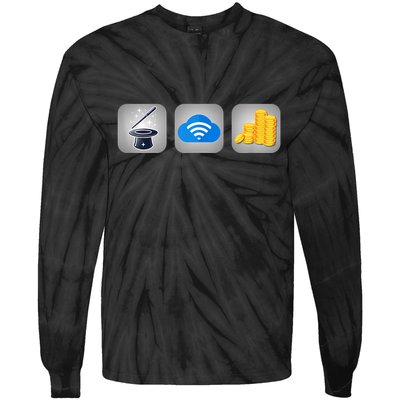 Magic Internet Money Tie-Dye Long Sleeve Shirt