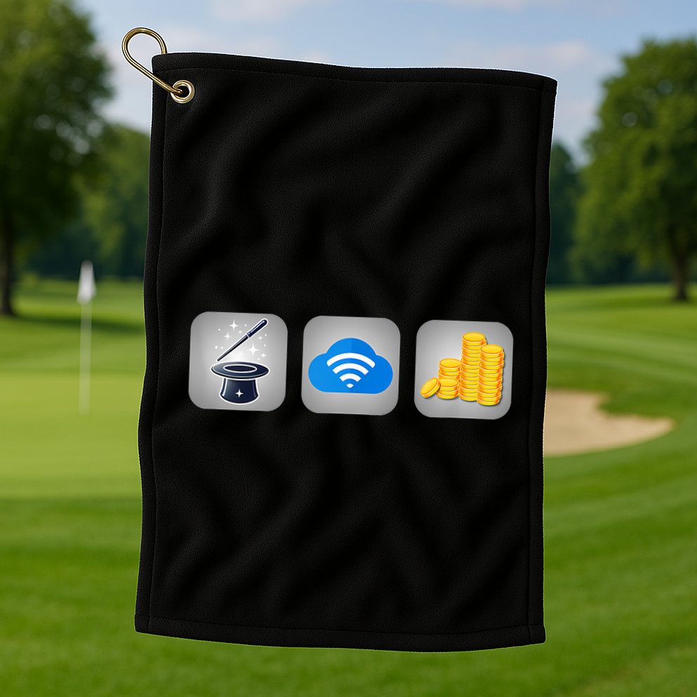 Magic Internet Money Golf Towel