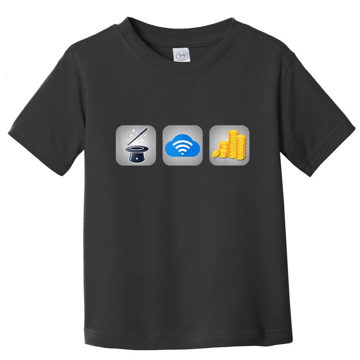 Magic Internet Money Toddler T-Shirt
