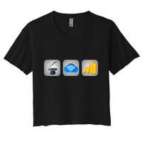 Magic Internet Money Women's Crop Top Tee