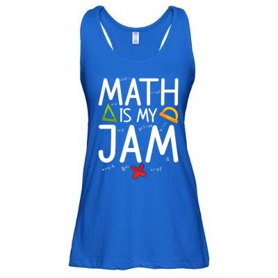 Math Is My Jam Math Teacher School Teaching Math Cool Gift Ladies Essential Flowy Tank