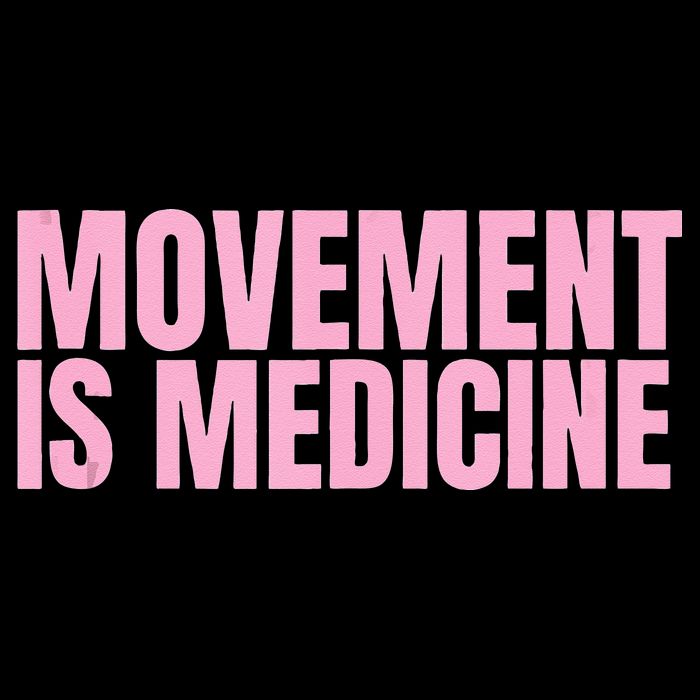 Movement Is Medicine Sports Weights Gym Fitness Athlete T-Shirt