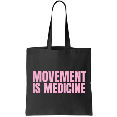 Movement Is Medicine Sports Weights Gym Fitness Athlete Bag