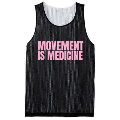 Movement Is Medicine Sports Weights Gym Fitness Athlete Mesh Reversible Basketball Jersey Tank