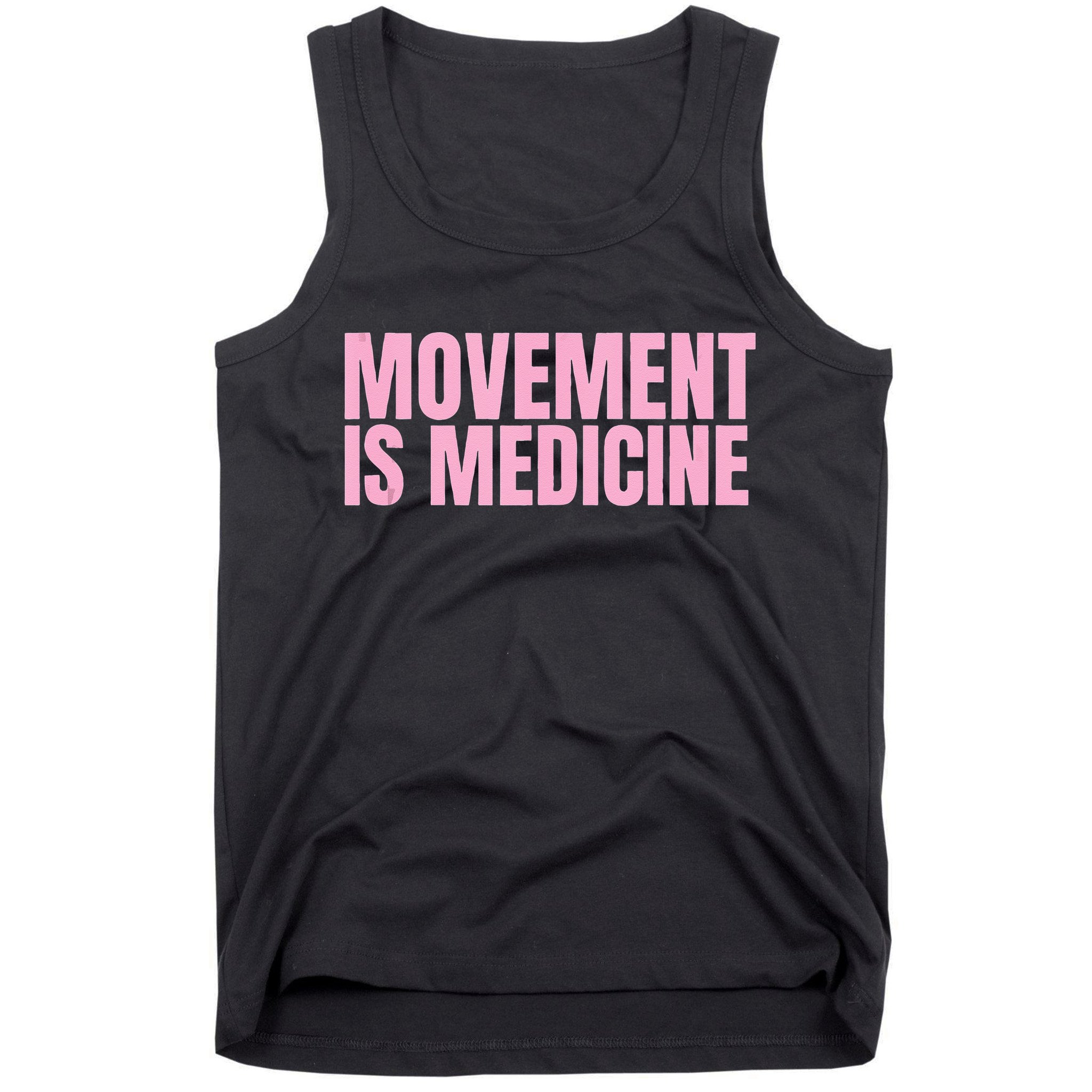 Movement Is Medicine Sports Weights Gym Fitness Athlete Tank Top