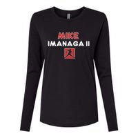 Mike Imanaga Mikey G Womens Cotton Relaxed Long Sleeve T-Shirt