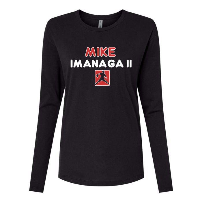 Mike Imanaga Mikey G Womens Cotton Relaxed Long Sleeve T-Shirt