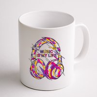 Music Is My Life Coffee Mug