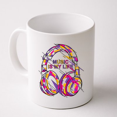 Music Is My Life Coffee Mug