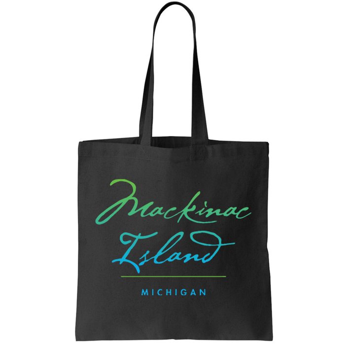 Mackinac Island Michigan Tote Bag