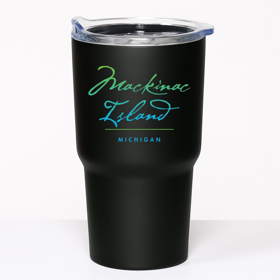 Mackinac Island Michigan Tumbler