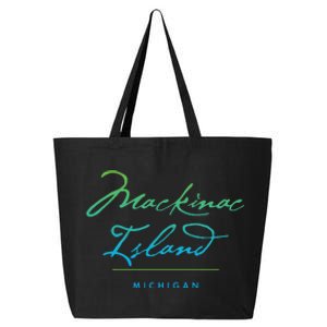 Mackinac Island Michigan 25L Jumbo Tote