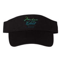 Mackinac Island Michigan Valucap Bio-Washed Visor