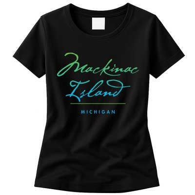 Mackinac Island Michigan Womens T-Shirt