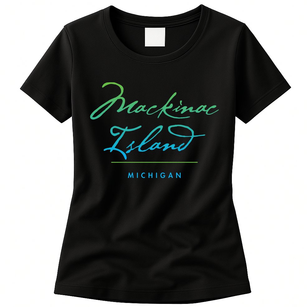 Mackinac Island Michigan Womens T-Shirt