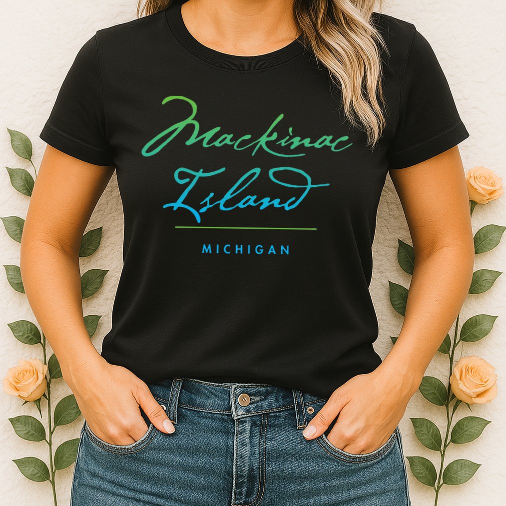 Mackinac Island Michigan Womens T-Shirt