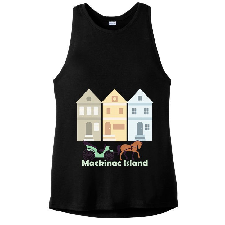 Mackinac Island Ladies PosiCharge Tri-Blend Wicking Tank