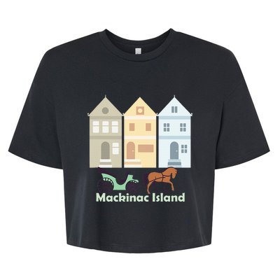 Mackinac Island Bella+Canvas Jersey Crop Tee