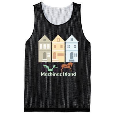 Mackinac Island Mesh Reversible Basketball Jersey Tank