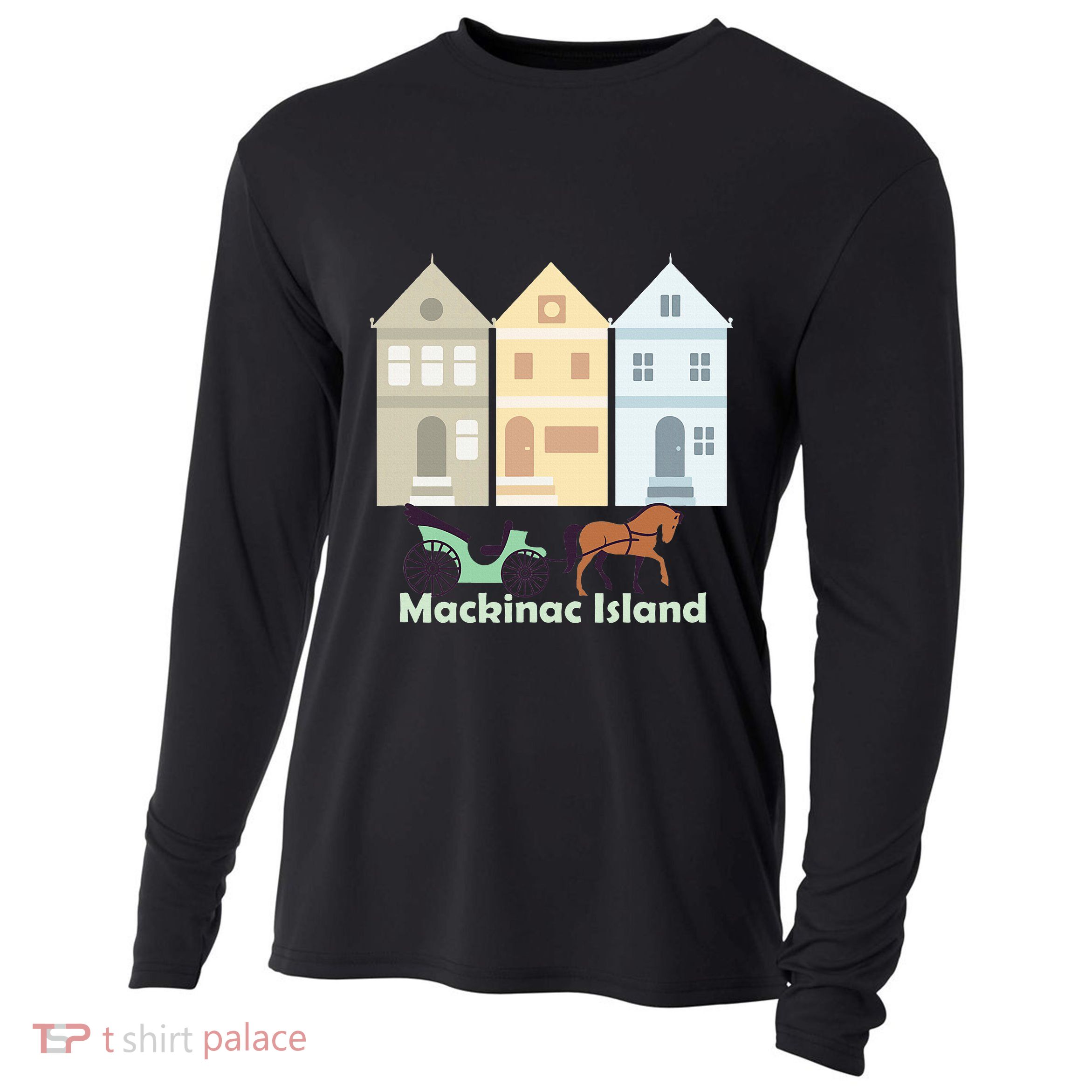 Mackinac Island Cooling Performance Long Sleeve Crew