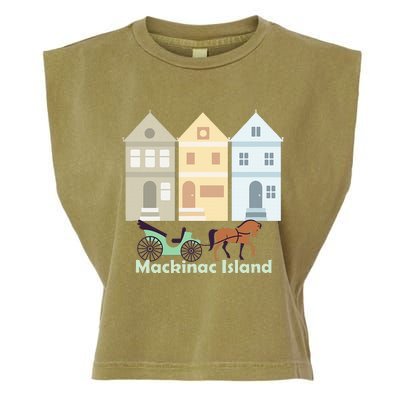 Mackinac Island Garment-Dyed Women's Muscle Tee