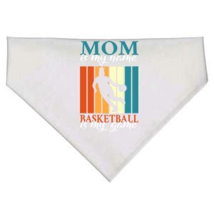 Mom Is My Name Basketball Is My Game Basketball Mother Gift USA-Made Doggie Bandana