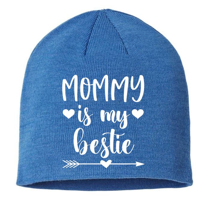 Mommy Is My Bestie Gift Sustainable Beanie