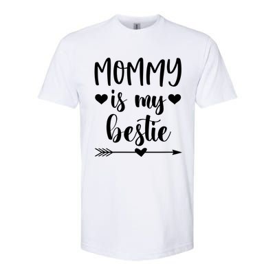 Mommy Is My Bestie Gift Softstyle CVC T-Shirt