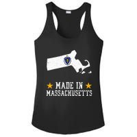 Made In Massachusetts Massachusetts Pride Us State Ladies PosiCharge Competitor Racerback Tank