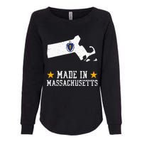 Made In Massachusetts Massachusetts Pride Us State Womens California Wash Sweatshirt