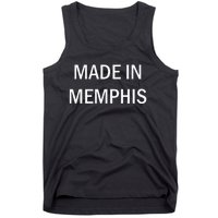 Made In Memphis 901 Tigers Grizzlies Tennessee Graphic Tank Top