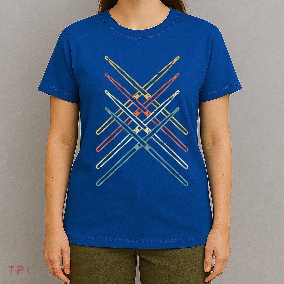 Musical Instrut Music Drummer Drumsticks Drums Gift T-Shirt