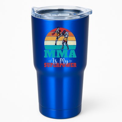 Mma Is My Superpower Mixed Martial Arts Gift Tumbler