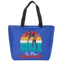 Mma Is My Superpower Mixed Martial Arts Gift Zip Tote Bag